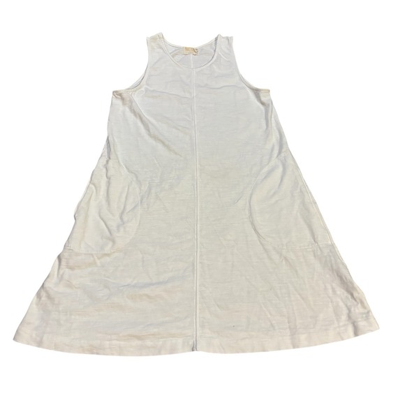 Nation Phoebe A Line Dress White Women's Small Classic Cotton Lightweight Summer - Picture 1 of 10